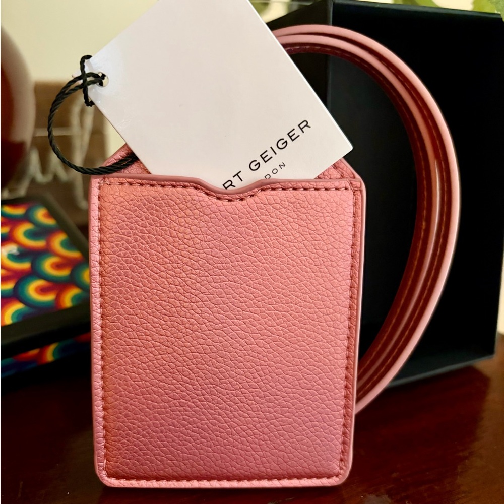 NWT Kurt Geiger South Bank Lanyard Tag holder in box - Picture 4 of 6